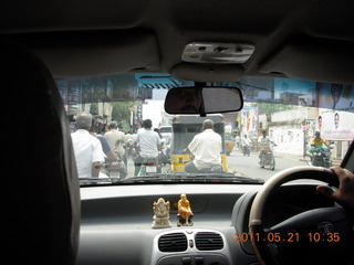 India - driving to Puducherry (Pondicherry)