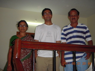 India - Randeep's family dinner - Sean taking a picture