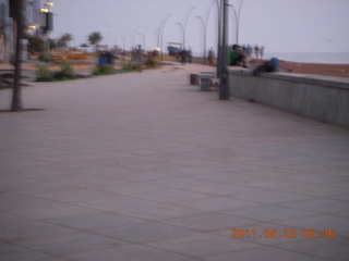 India - Puducherry (Pondicherry) run - Bay of Bengal beach area