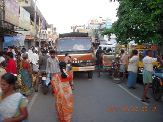 India - Puducherry (Pondicherry) run - Bay of Bengal beach - soft sunrise