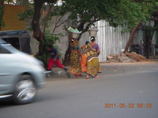 India - Puducherry (Pondicherry) run - other runners (with numbers)