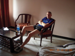 India - Puducherry (Pondicherry) run - other runners (with numbers)
