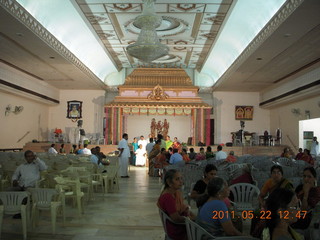 India - wedding location - lunch - Puducherry (Pondicherry) - view across the street