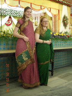 India - Puducherry (Pondicherry) - Randeep's wedding - Julianne, Lydia