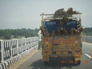 India - Puducherry (Pondicherry) to Mamallapuram - temple