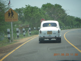 96 7kp. India - Puducherry (Pondicherry) to Mamallapuram