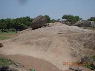 India - Mamallapuram - balanced rock