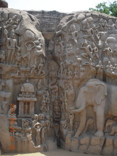 India - Mamallapuram - bas relief