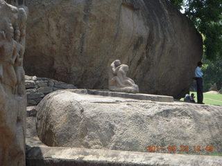 India - Mamallapuram - bas relief