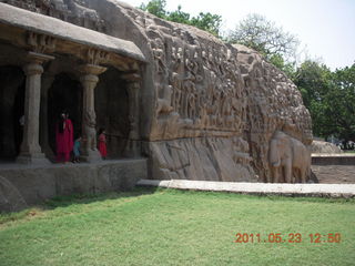 India - Mamallapuram - bas relief