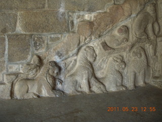 India - Mamallapuram - bas relief area