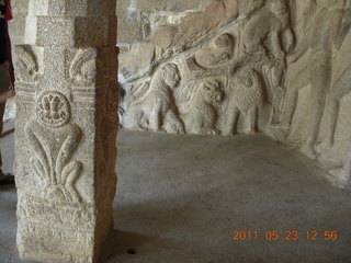 India - Mamallapuram - bas relief area