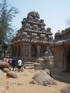 India - Mamallapuram - animal sculptures and temples