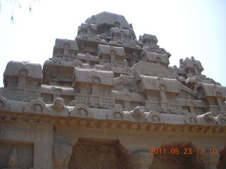India - Mamallapuram - animal sculptures and temples