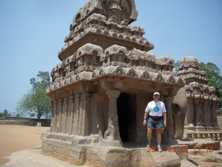 India - Mamallapuram - animal sculptures and temples