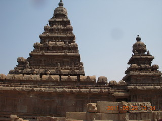 India - Mamallapuram - Bay of Bengal - ancient temple