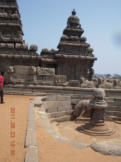 India - Mamallapuram - Adam - Bay of Bengal - ancient temple
