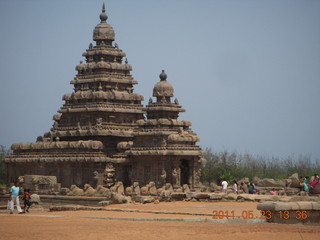 India - Mamallapuram - Bay of Bengal - ancient temple