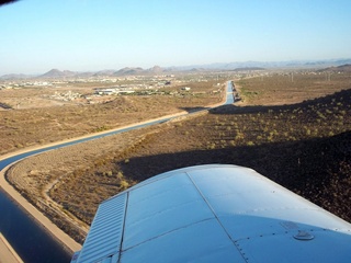 aerial - canal near Phoenix