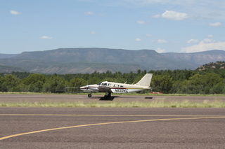 Sean's pictures - Sean and Adam running
