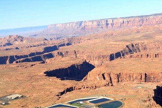 aerial - Glen Canyon dam