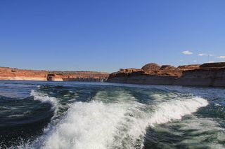 Ruhil pictures - boat tour of Lake Powell