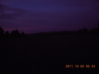 Negrito fly-in - predawn