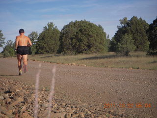 74 7q2. Beaverhead run - Adam running - back (tripod)