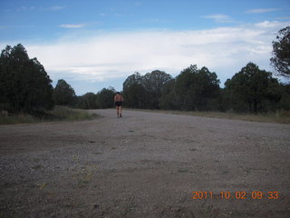 75 7q2. Me-Own run - Adam running (back) - tripod