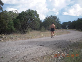 77 7q2. Me-Own run - Adam running - back (tripod)