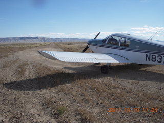 649 7qa. Sand Wash airstrip - N8377W