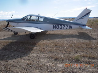 650 7qa. Sand Wash airstrip - N8377W