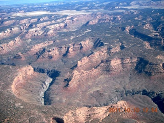 226 7qa. aerial - slot canyon