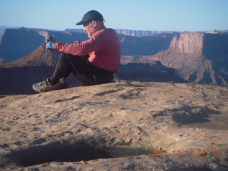 1706 7qc. Dead Horse Point hike - Big Horn view - Adam