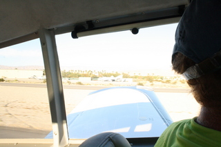 Sean's pictures - Palm Springs (PSP) - overexposed takeoff