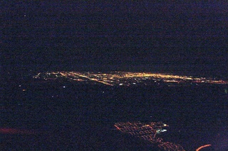 Sean's pictures - aerial - city lights