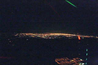Sean's pictures - aerial - city lights