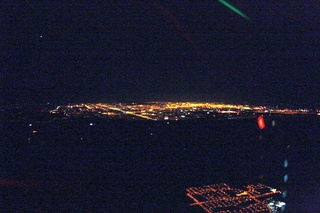 Sean's pictures - aerial - city lights