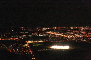Sean's pictures - aerial - city lights
