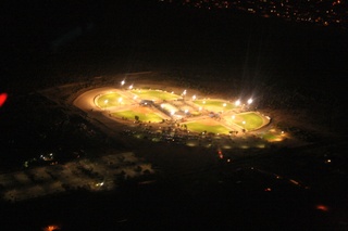 Sean's pictures - N8483R instrument panel at night