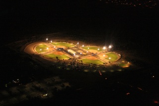 Sean's pictures - N8483R instrument panel at night