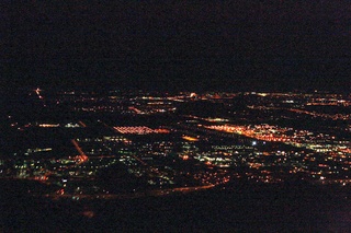 Sean's pictures - aerial - city lights