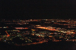 Sean's pictures - aerial - city lights