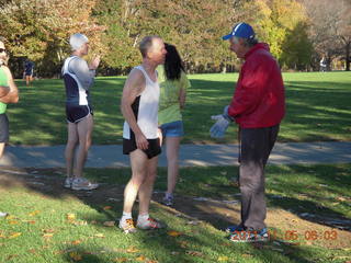 runners at Holmdel Park