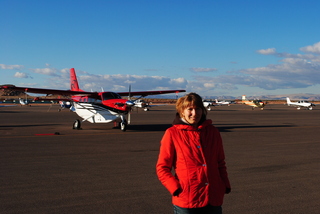 127 7se. Olga at Saint George Airport (DXZ, now SGU)