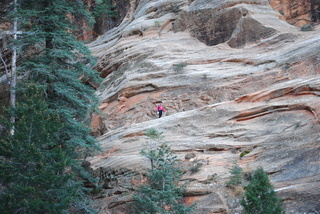 1730 7sf. Zion National Park - Hidden Canyon hike - Adam (very small)