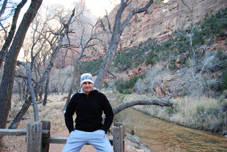 Zion National Park - pre-dawn Riverwalk - OIga on the Virgin River