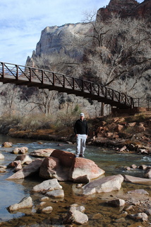 Zion National Park - bridge - Gokce