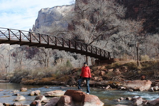 Zion National Park - bridge - Olga