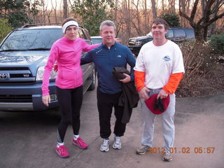 morning run - Stacy, Matt, Joe